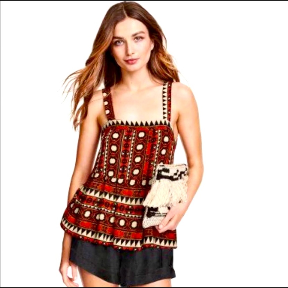 H&M Aztec/Tribal Top